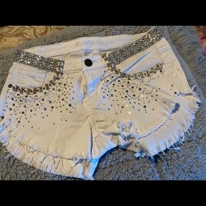 Super SEXY Shorty shorts lots of BLING!! MACHINE